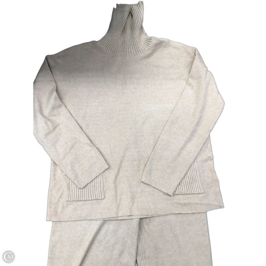 Pants Set 2pc By Magaschoni In Tan, Size: Xl