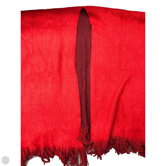 Shawl By Clothes Mentor In Red, Size: Osfm