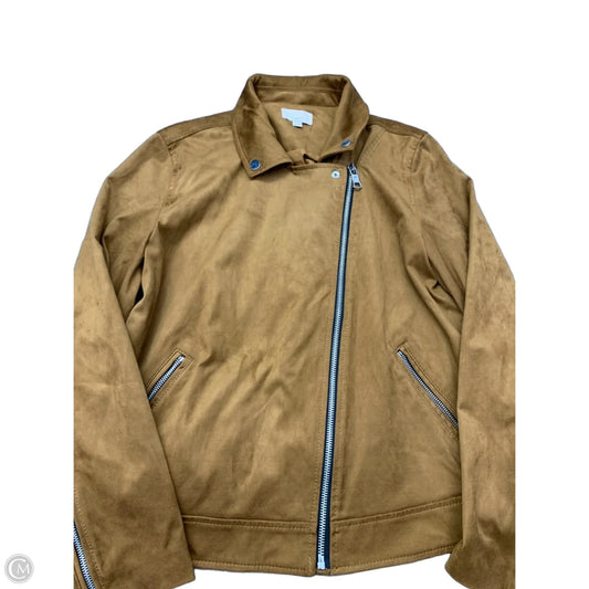 Jacket Other By Loft In Brown, Size: Xl