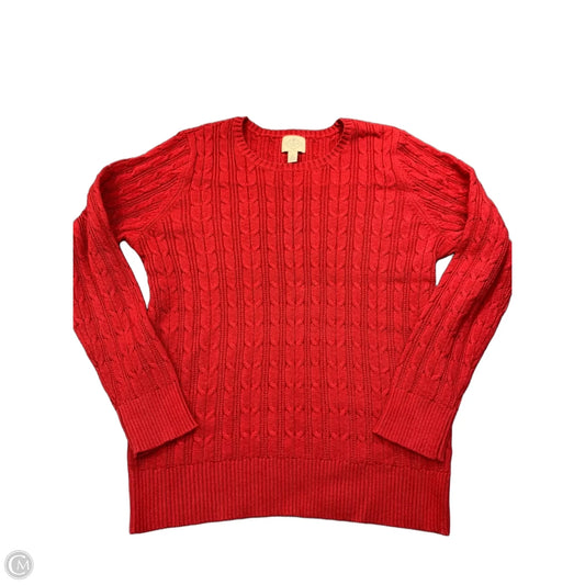 Sweater By St Johns Bay In Red, Size: Xl