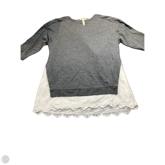 Top 3/4 Sleeve By Matilda Jane In Grey, Size: Xs