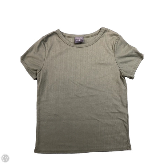 Top Short Sleeve By Olivia Rae In Green, Size: M
