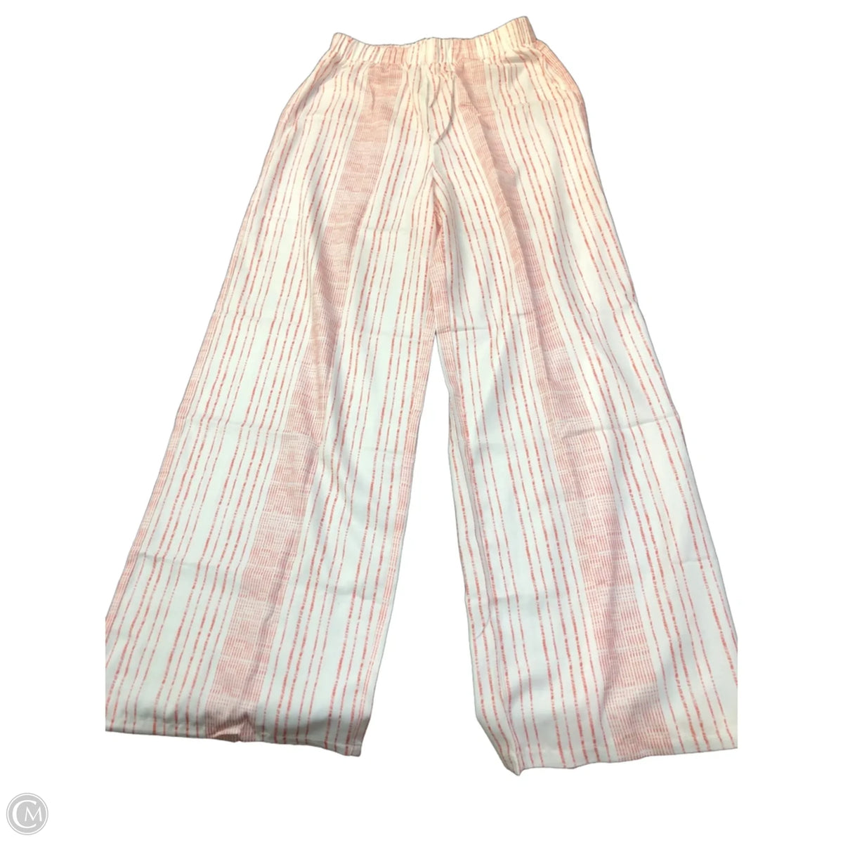 Pants Set 2pc By Clothes Mentor In Red & White, Size: M