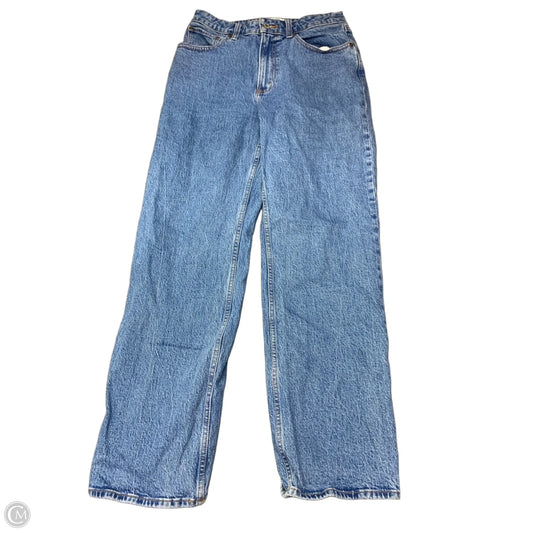 Jeans Straight By Abercrombie And Fitch In Blue Denim, Size: 6
