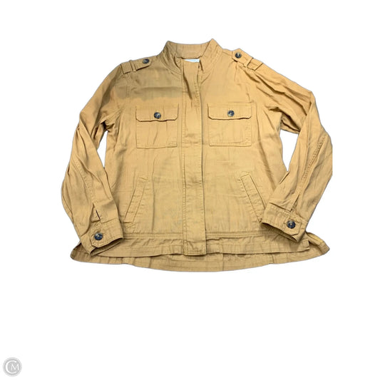 Jacket Denim By Maurices In Brown, Size: L