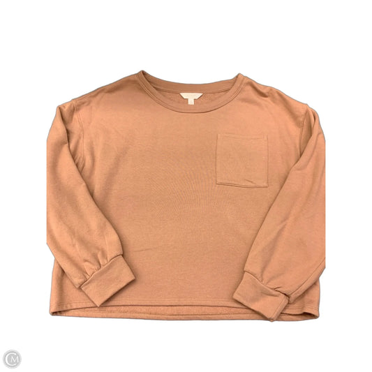Sweatshirt Crewneck By Lauren Conrad In Pink, Size: L