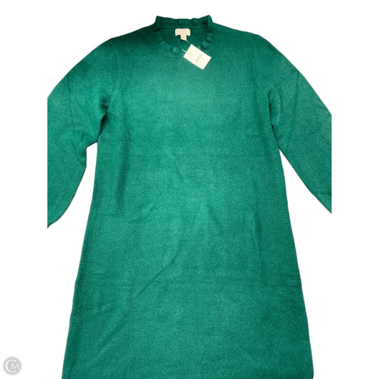Dress Sweater By J. Crew In Green, Size: M