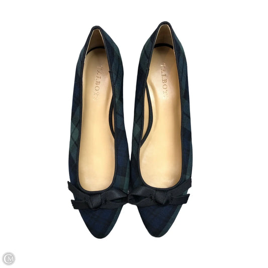 Shoes Flats By Talbots In Plaid Pattern, Size: 7.5