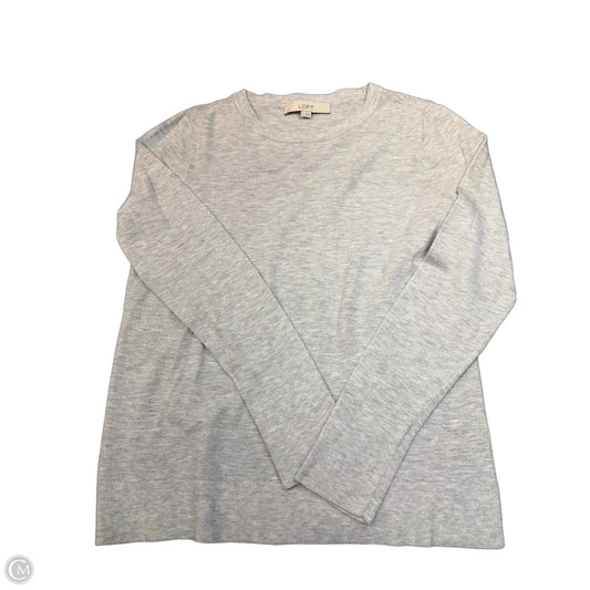 Sweater By Loft In Grey, Size: S