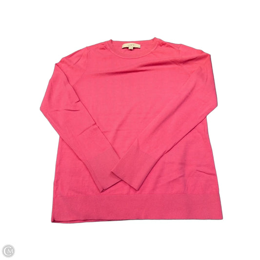 Sweater By Loft In Pink, Size: S
