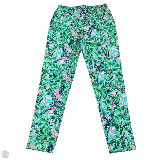 Pants Designer By Lilly Pulitzer In Blue & Green, Size: 6