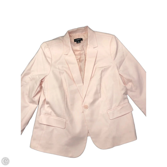Blazer By Liz Claiborne In Pink, Size: Xl