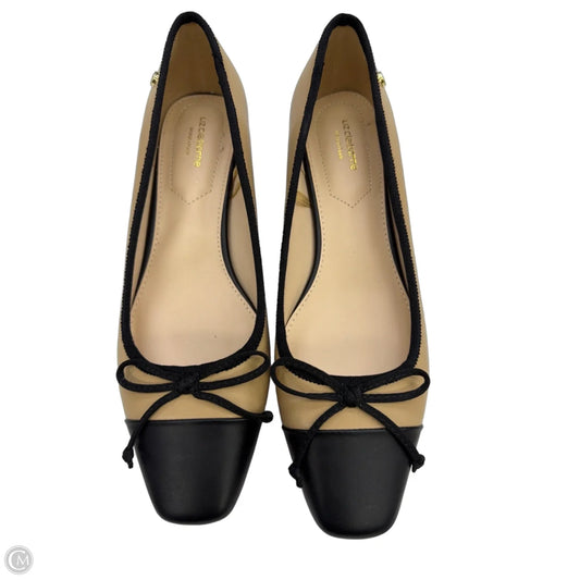 Shoes Heels Block By Liz And Co In Black & Tan, Size: 9.5