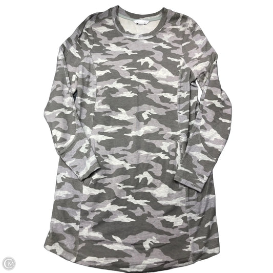 Athletic Dress By Athleta In Camouflage Print, Size: L