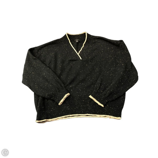 Sweater By Ann Taylor In Black & Brown, Size: Xl