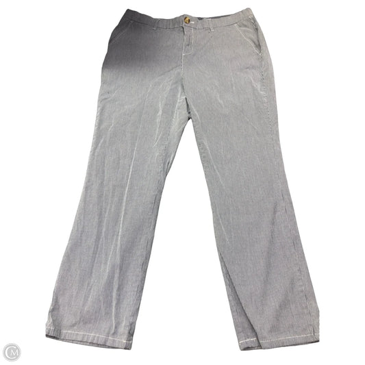 Pants Linen By Tommy Hilfiger In Blue, Size: 14