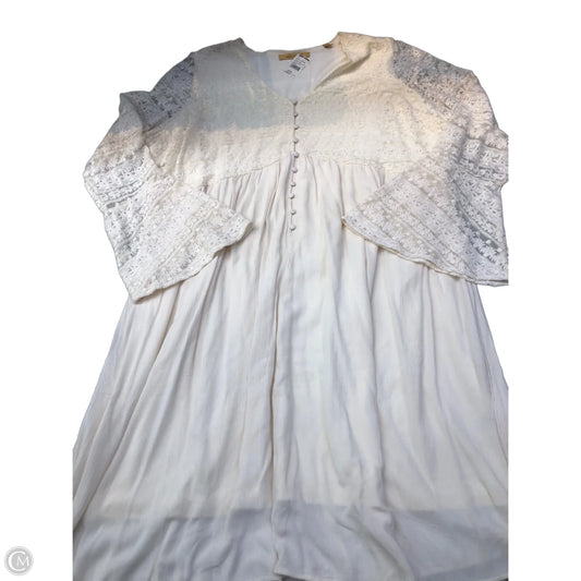 Dress Casual Maxi By Shyanne In Cream, Size: 3x