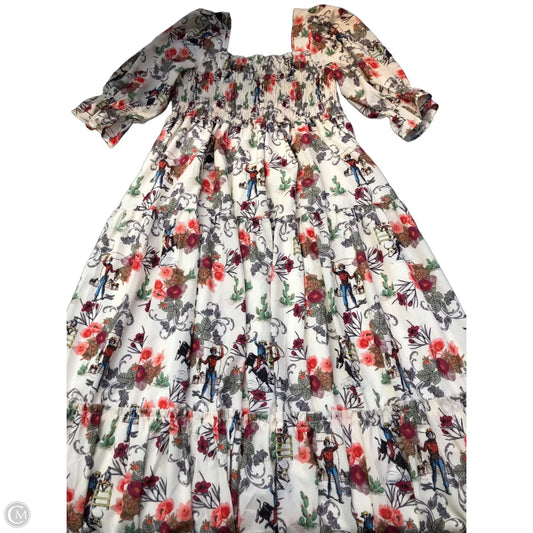 Dress Casual Maxi By Clothes Mentor In Multi-colored, Size: Xl