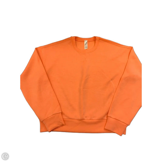 Athletic Sweatshirt Collar By Spanx In Coral, Size: Xs