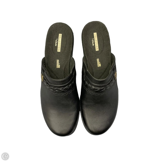 Shoes Flats By Clarks In Black, Size: 9