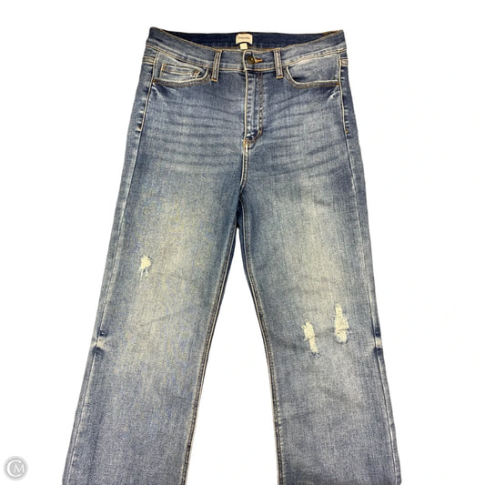 Jeans Straight By Sneak Peek In Blue Denim, Size: 10
