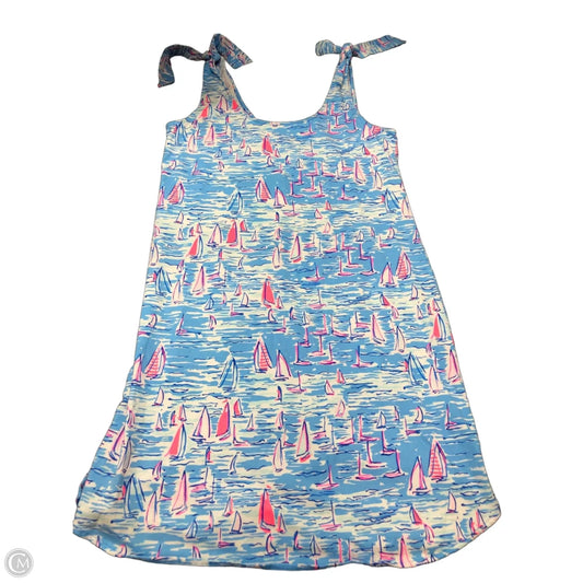 Dress Designer By Lilly Pulitzer In Blue, Size: M