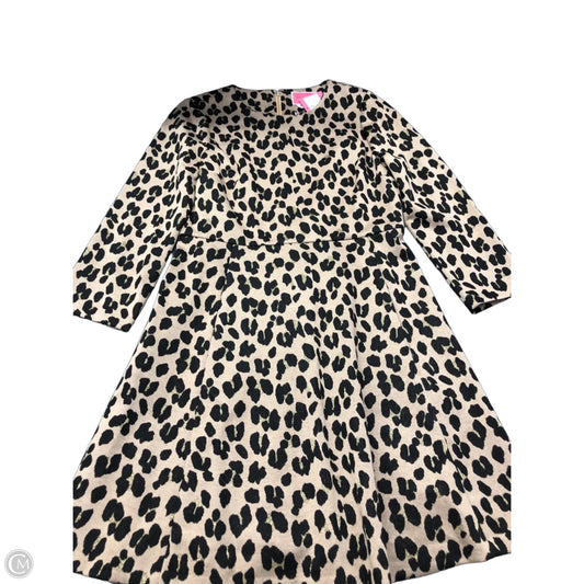 Dress Designer By Kate Spade In Animal Print, Size: 10