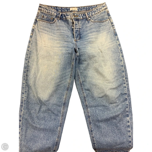 Jeans Wide Leg By Clothes Mentor In Blue Denim, Size: 8