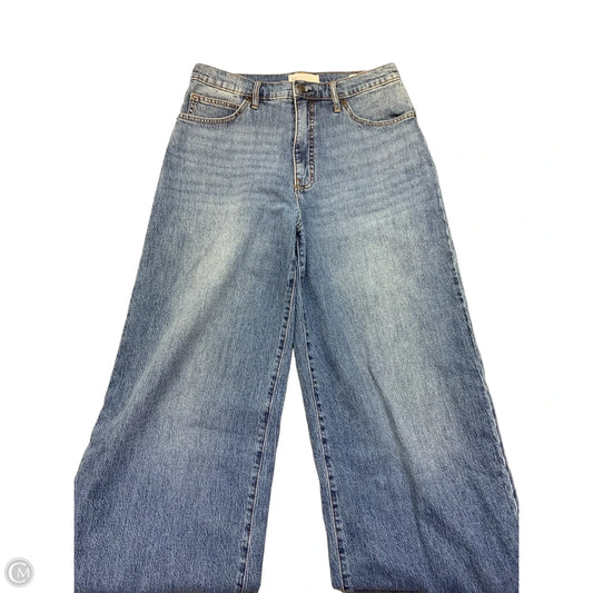 Jeans Wide Leg By Jessica Simpson In Blue Denim, Size: 6