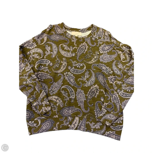 Sweater By Loft In Brown, Size: L