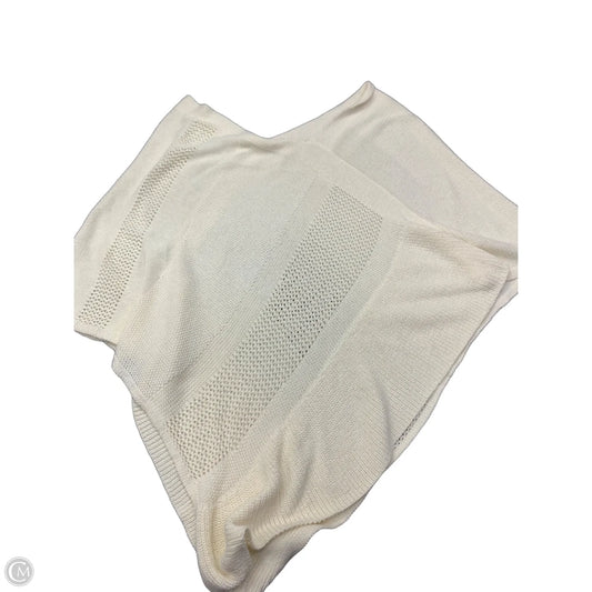 Poncho By Anthropologie In White, Size: Xs