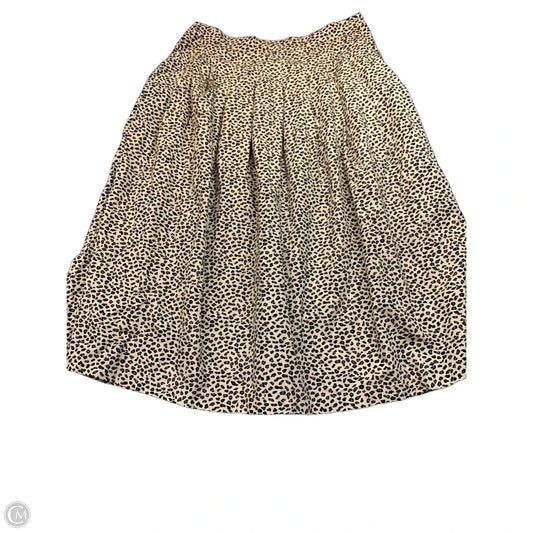 Skirt Maxi By Talbots In Animal Print, Size: 16