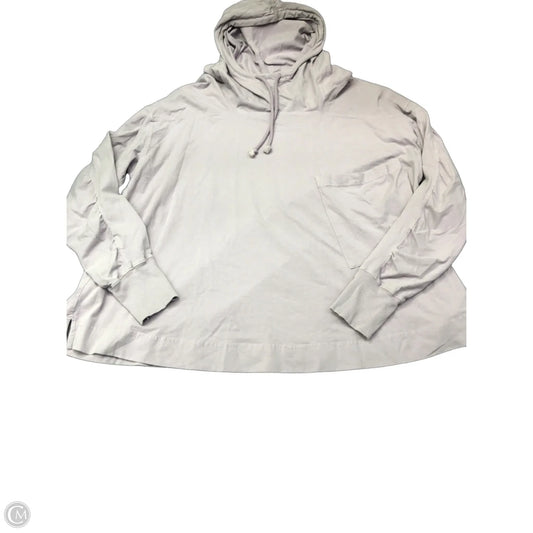 Athletic Sweatshirt Hoodie By Free People In Purple, Size: M