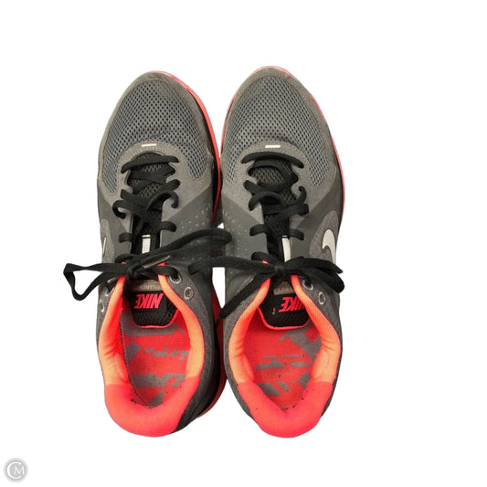 Shoes Athletic By Nike In Grey & Pink, Size: 10