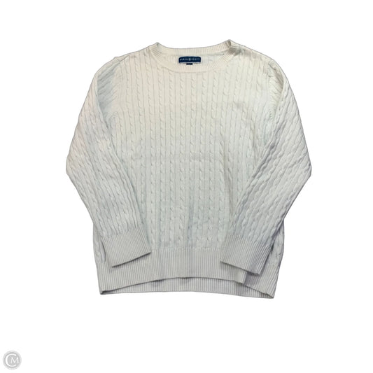 Sweater By Karen Scott In White, Size: Xl