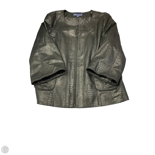 Jacket Other By Susan Graver In Black, Size: L