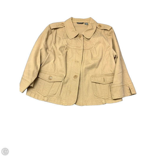 Jacket Denim By Motto In Brown, Size: L