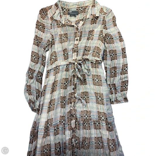 Dress Casual Maxi By Anthropologie In Multi-colored, Size: 6