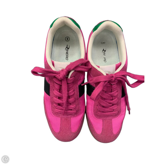 Shoes Sneakers By Clothes Mentor In Pink, Size: 9