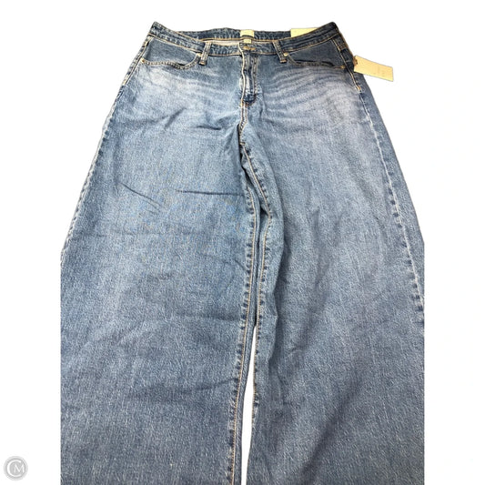 Jeans Wide Leg By A New Day In Blue Denim, Size: 12