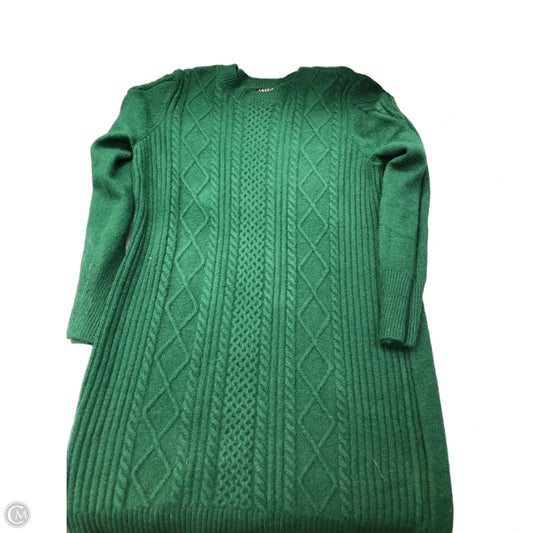 Dress Sweater By Love Ellie In Green, Size: Xl