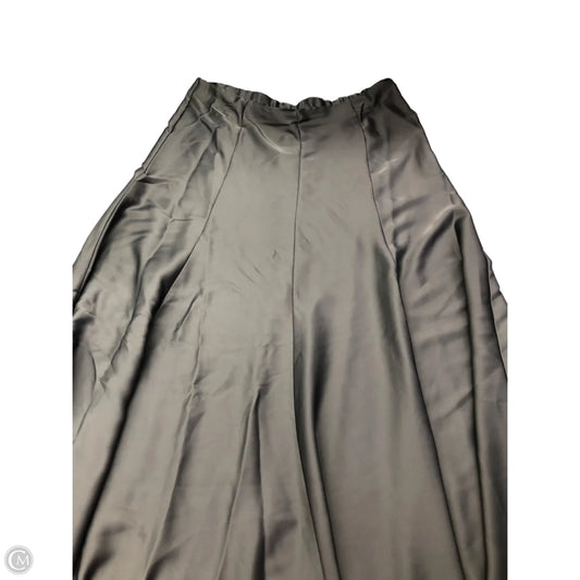 Skirt Maxi By Scoop In Grey, Size: L