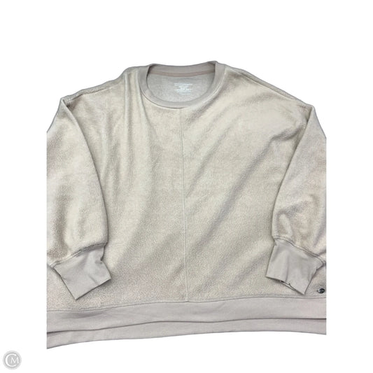 Sweater By Tahari In Tan, Size: Xl