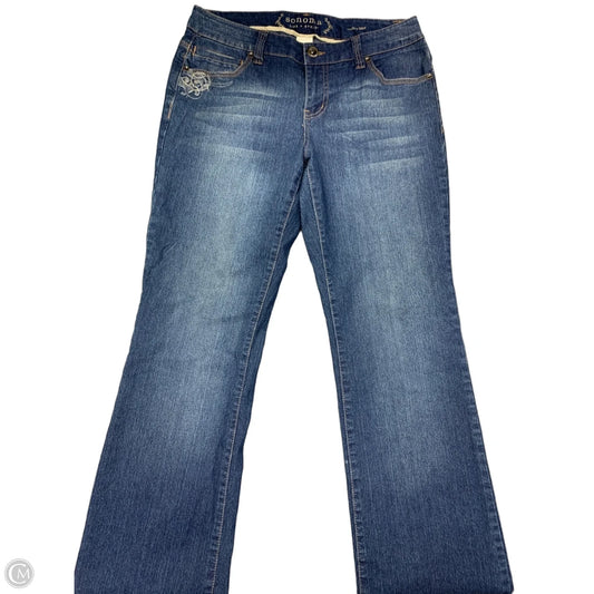 Jeans Boot Cut By Sonoma In Blue Denim, Size: 6