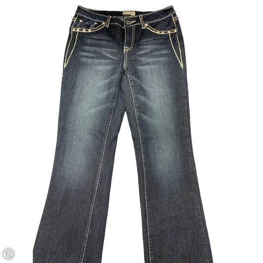 Jeans Boot Cut By Earl Jean In Blue Denim, Size: 6