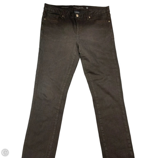 Jeans Straight By Faded Glory In Black, Size: 8p
