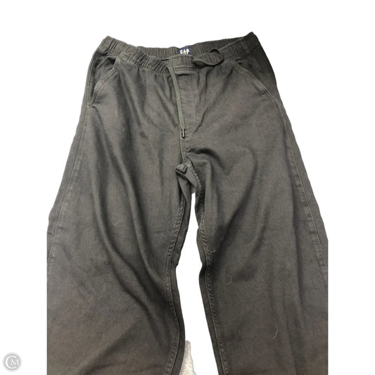 Pants Wide Leg By Gap In Black, Size: L