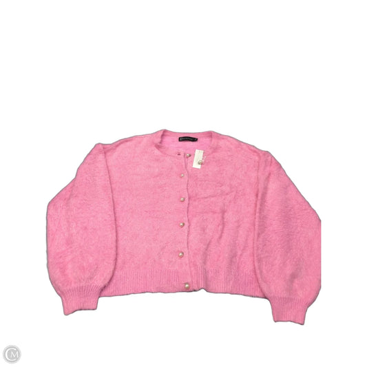 Sweater By New York And Co In Pink, Size: Xl