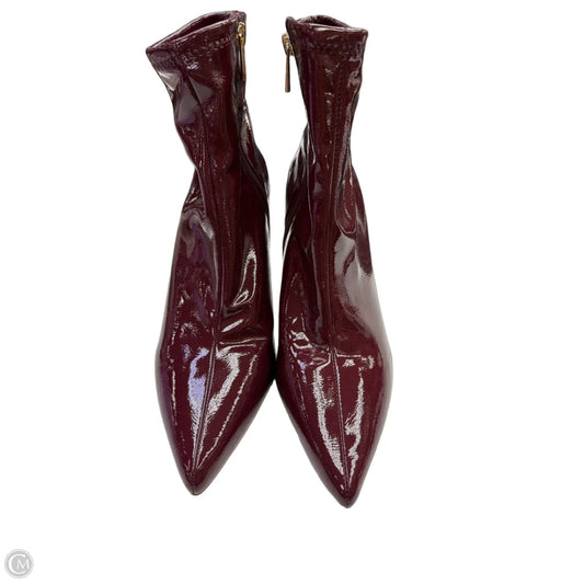 Boots Ankle Heels By Jessica Simpson In Red, Size: 9