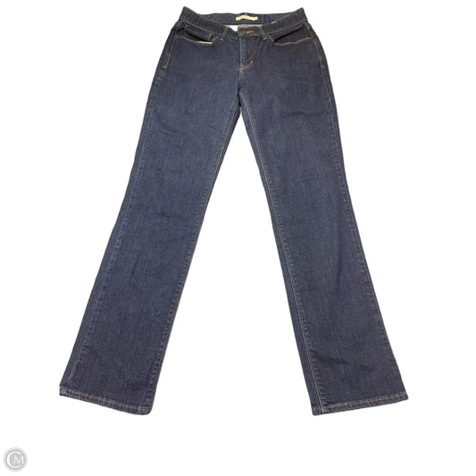 Jeans Boot Cut By Levis In Blue Denim, Size: 8